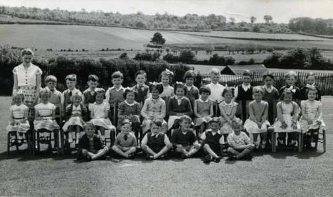 Bere Regis School in the late 1950's