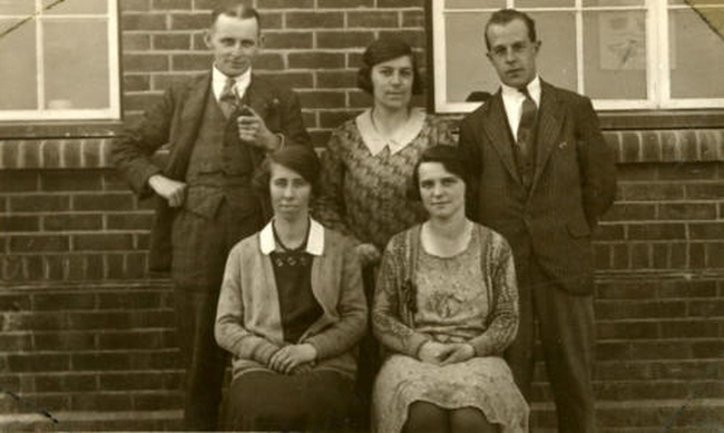 Bere Regis School Staff in 1932